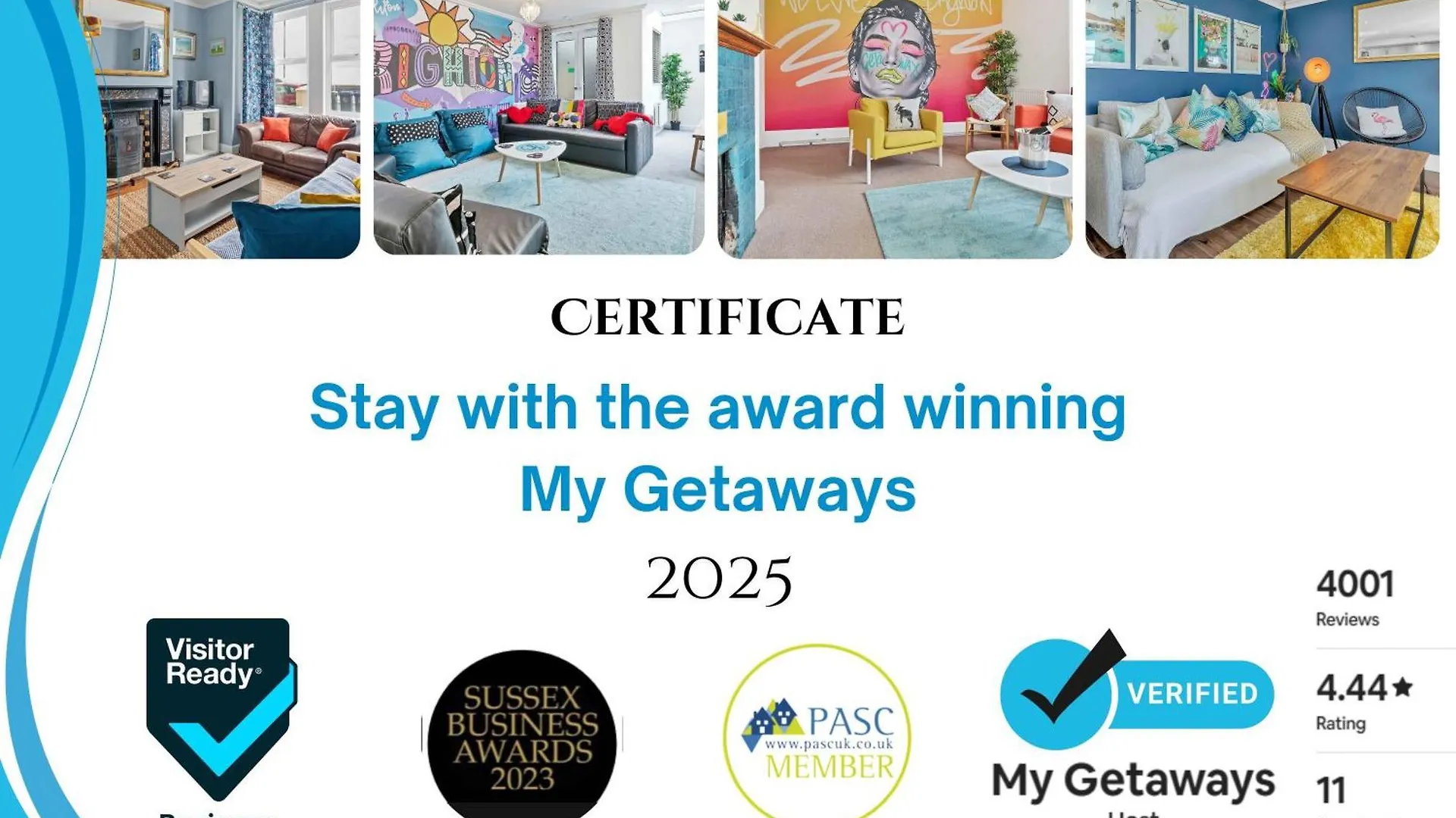 Cheeky Chappie With Direct Sea Views By My Getaways Apartamento Brighton